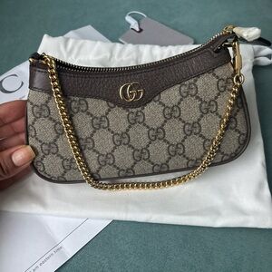 Gucci Mini Bag in Brown and Cream